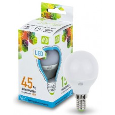 Лампа светодиодная LED-шар-standard 5Вт 160-260В E14 4000К 450лм ASD 4690612002149