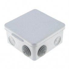 Коробка распаячная КМР-030-014 наруж. с крышкой 105х105х50 АБС 8 входов IP54 сер. EKF plc-kmr-030-014
