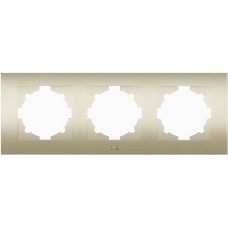 Рамка Cosmo 3 поста титаниум ABB 612-011400-227