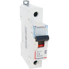 Автоматический выключатель 1п C 4А DX3-E 6кА Leg 407259