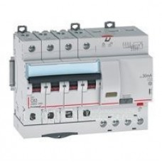 Дифавтомат 4п 7мод. C 40A 30mA тип AC 6/10kA DX3 Leg 411190
