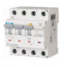 Дифавтомат 3п+N 4мод. C 16А mRB6 30мА тип A 6кА EATON 120660