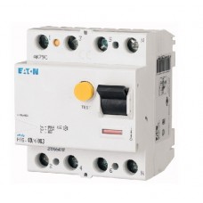 УЗО 4п 25A 30mA тип AС 6кА PF6 EATON 286504