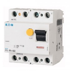 УЗО 4п 40A 30mA тип AС 6кА PF6 EATON 286508