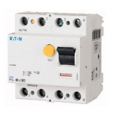 УЗО 4п 40A 300mA тип AС 6кА PF6 EATON 286510