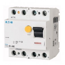 УЗО 4п 63A 30mA тип AС 6кА PF6 EATON 286512