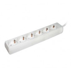 Удлинитель 6х5м с заземл. 16А IP20 У06 2P+PE ИЭК WYP10-16-06-05-Z-N