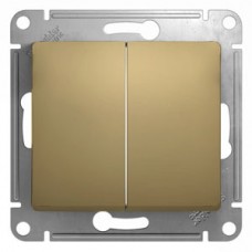 Механизм переключателя 2-кл. СП GLOSSA титан SchE GSL000465