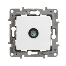 Механизм розетки TV СП ETIKA Plus 2дБ звезда белый Leg 672251