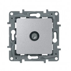 Механизм розетки TV СП ETIKA Plus 2дБ звезда алюм. Leg 672451