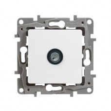 Механизм розетки TV СП оконечн. 5дБ ETIKA Plus белый Leg 672265