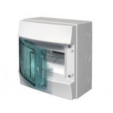 Бокс настенный 8М прозр. дверь Mistral65 (с клемм) ABB 1SLM006501A1201