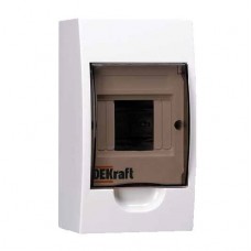 Корпус пластиковый навесной 4мод. IP41 ЩРН-П-4 DEKraft 31008DEK