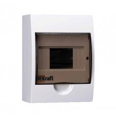 Корпус пластиковый навесной 6мод. IP41 ЩРН-П-6 DEKraft 31009DEK