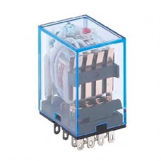 Реле промежуточное ПР-102 4 конт. с инд. LED 5А 220В AC DEKraft 23225DEK