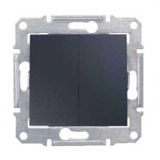 Выключатель 2-кл. СП Sedna cx.5 графит SchE SDN0300170