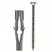 Комплект креп. F6 3.5х50 винт+дюбель (уп.100шт) ДКС CM06541