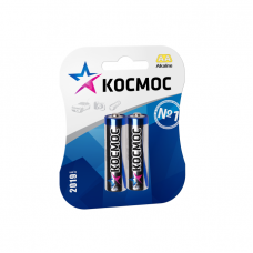 Элемент питания LR LR6 BP-2 (блист.2шт) Космос KOCLR62BL