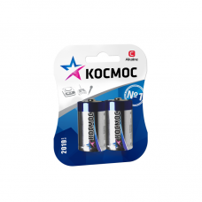 Элемент питания LR LR14 Максимум BP2 (блист.2шт) Космос KOCLR14MAX2BL