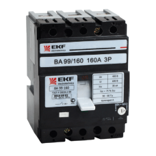 Выключатель автоматический 3п ВА-99 160/50А 35кА EKF mccb99-160-50