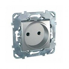 Розетка 1-м СП UNICA TOP без з c/ш алюм. SchE MGU5.033.30ZD