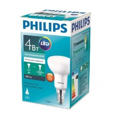 Лампа светодиодная ESS LED 4-50Вт 4000К E14 230В R50 Philips 929001857487 / 871869679793800