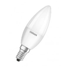 Лампа светодиодная LEDSCLB60 6.5W/830 6.5Вт 3000К тепл. бел. E14 550лм 230В FR FS1 OSRAM 4058075134171