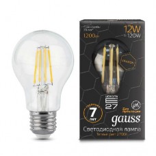 Лампа светодиодная Filament Graphene A60 12Вт 2700К E27 Gauss 102802112