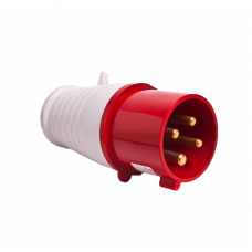 Вилка кабельная 32А 3P+E 380В IP44 (024) ЭКФ ps-024-32-380