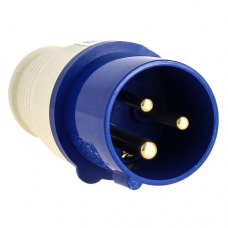 Вилка кабельная 32А 2P+E 220В IP44 (023) ЭКФ ps-023-32-220