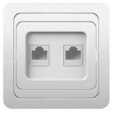 Розетка комп.+телеф. СП CLASSIC POWERMAN 1151436