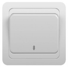 Переключатель 1-кл. СП CLASSIC 10А 3пол. белый POWERMAN 1151398