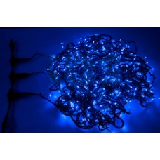 Электрогирлянда "КЛИП ЛАЙТ" 3 нити х20м 399LED 25Вт 24В IP54 (с трансф.) син. NEON-NIGHT 323-303