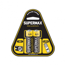 Элемент питания LR6 (уп.2шт) Supermax SUPLR62S