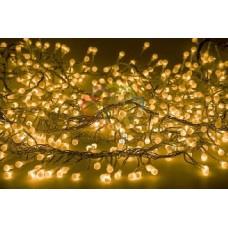 Электрогирлянда "Мишура LED" 3м 288LED жел. прозр. провод 18Вт 220В IP20 NEON-NIGHT 303-601