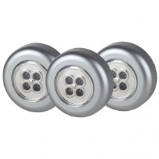 Фонарь L31х3 нажимной (4LED 3хAAA) (блист. 3шт) ЭРА C0028510
