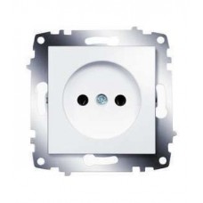 Розетка Cosmo без заземления белый ABB 619-010200-215