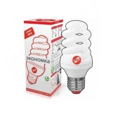 Лампа люминесцентная компактная SPC 20Вт E27 2700К T3 Экономка Космос LKsmSPC20wE2727eco_1