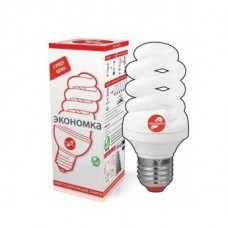 Лампа люминесцентная компактная SPC 15Вт E27 2700К T3 Экономка Космос LKsmSPC15wE2727eco_1