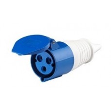 Розетка кабельная 16A 2P+E 220В тип. роз. 213 IP44 DEKraft 26010DEK