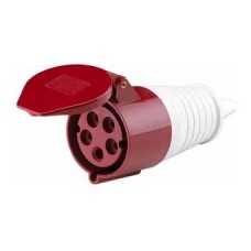 Розетка кабельная 32A 3P+E+N 380В тип. роз. 225 IP44 DEKraft 26015DEK