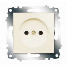 Розетка Cosmo без заземления крем. ABB 619-010300-215