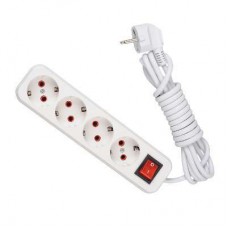 Удлинитель 4х2м с заземлением выкл. Lezard 720-0402-402