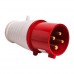 Вилка кабельная 16А 3P+E 380В IP44 (014) ЭКФ ps-014-16-380