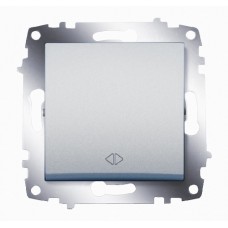 Переключатель 1-кл. Cosmo перекрестный схема7 алюм. ABB 619-011000-214