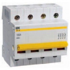 Выключатель нагрузки ВН-32 100А/4П ИЭК MNV10-4-100