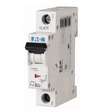 Выключатель автоматический мод. 1п C 10А PL4-C10/1 4.5кА EATON 293123