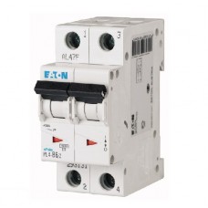 Выключатель автоматический мод. 2п C 25А PL4-C25/2 4.5кА EATON 293144