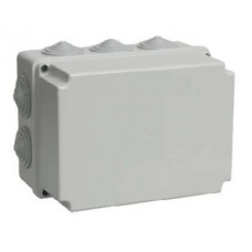 Коробка распределительная ОП 190х140х120мм IP44 КМ 41245 (10 каб.ввод.) ИЭК UKO10-190-140-120-K41-44