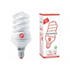 Лампа люминесцентная компактная SPC 9Вт E27 2700К T2 Экономка Космос LKsmT2SPC9wE2727eco
